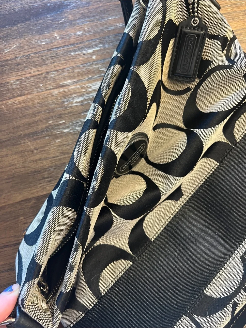 Coach compact crossbody
